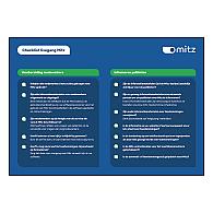 Mitz-checklist livegang zorgaanbieder