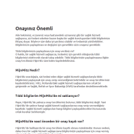 Mitz flyer Turkish / Turks